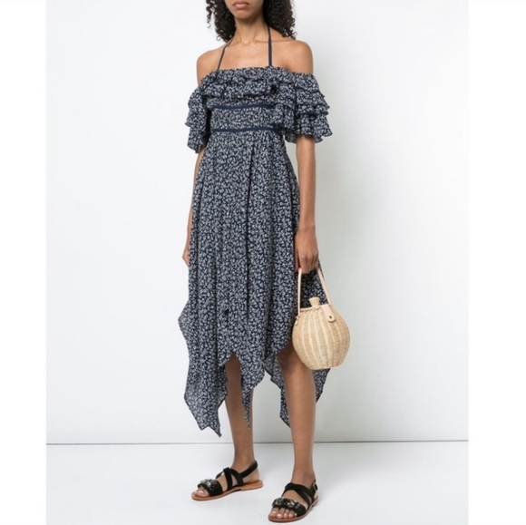 Ulla Johnson Dresses & Skirts - Ulla Johnson Jessa Midnight Midi Dress